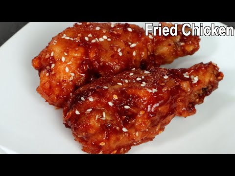 Fried Chicken Recipe | How to Make Korean Style Sweet and Spicy Fried Chicken