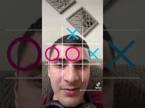 TIC TAC TOE TRIS! #tiktok #tictactoe #shorts