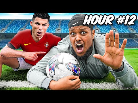 I Trained Like "Cristiano Ronaldo" for 24 Hours