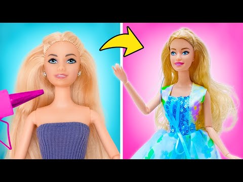 Amazing DIY Doll Makeover With Balloon! Try It! 💅