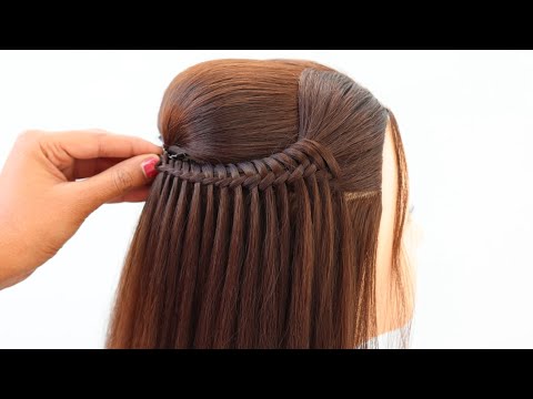 Easy & Beautiful Hairstyle Tutorials _Graceful Hairstyle For Girls _Wedding Hairstyle