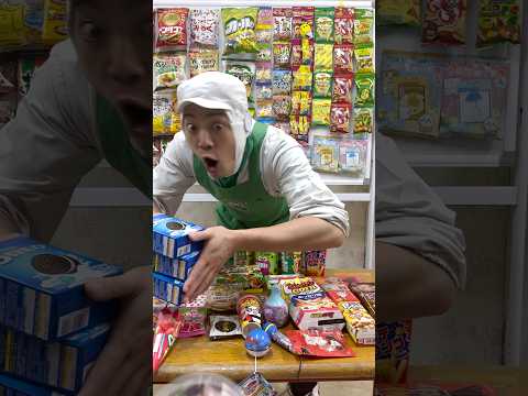 久しぶりにたまに見る中国駄菓子屋さんのマネ