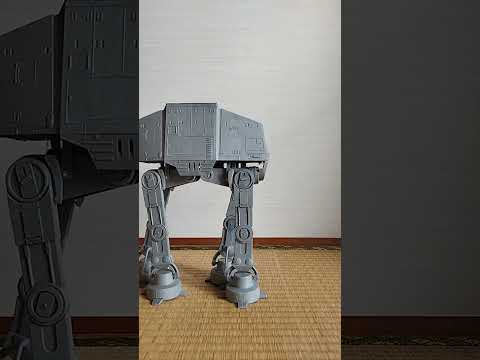 【5月4日はスターウォーズの日】プラモ 改造 REVELL AT-ATラジコン化　Motorised  AT-AT REVELL plastic model　#shorts