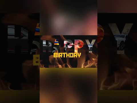 Cars and Fire 🔥 | Birthday 📺 TV Background #cars  #birthdayboy #celebration