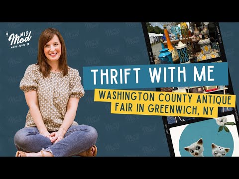 Let's find Vintage, Retro, and Mid-Century Modern Home Decor at the Washington County Antique Fair