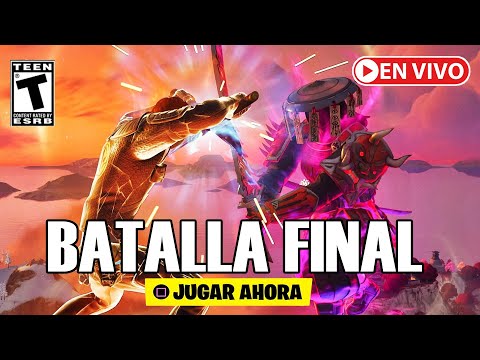 🔴EVENTO FINAL de FORTNITE TEMPORADA 1 CAPÍTULO 6!