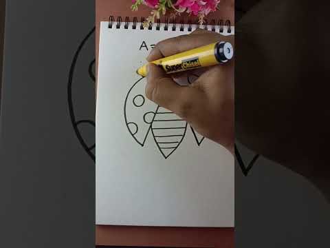 drawing with alphabet/drawing for kids#shorts #viral #kidsdrawing #kids