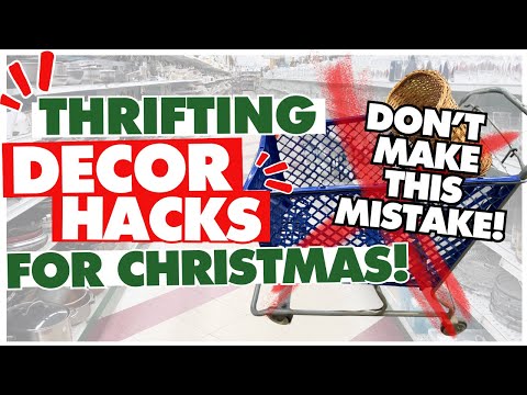 PROVEN Thrifting Hacks for Beautiful Holiday Home Decor Every Time! | Christmas DIY Thrift Flips