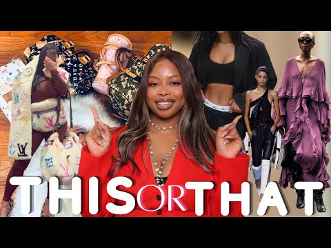 This Or That: 2025 Fashions,Trends, Collabs, Dupes & MORE | GeranikaMycia