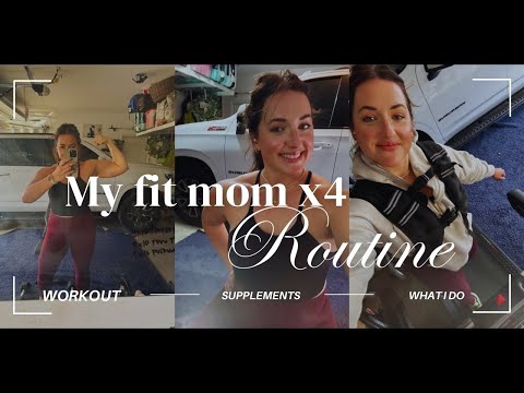 MY EVERYDAY SIMPLE ✨HOMESCHOOL MOM HEALTH +FITNESS ROUTINE