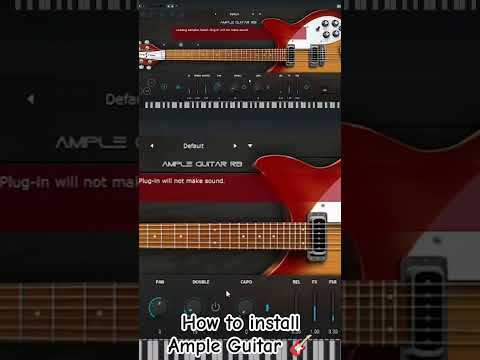 How to Install Ample Guitar on Cubase in Under 5 Minutes!". #jazz #guitarist #timpani #pianotuner