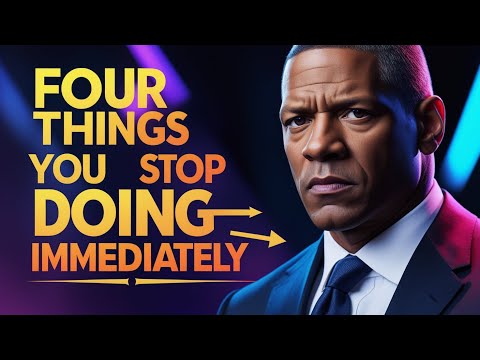 4 Toxic Habits Ruining Your Success – Denzel Washington's Advice!