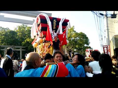 香川県　宇多津町の３年前秋祭り✴