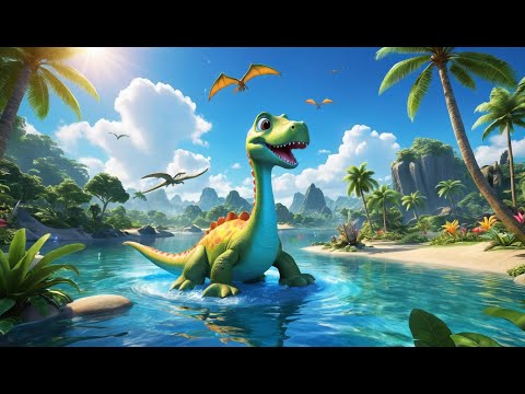 Row Row Your Dinosaur | Fun Nursery Rhyme for Kids | Sing-Along Song