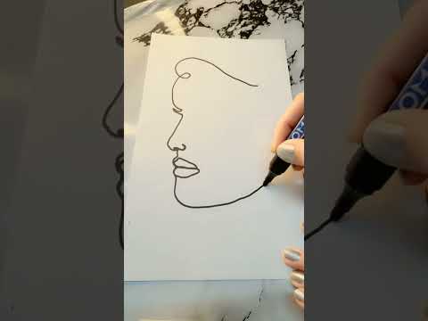 The Art of Contours #art #drawing #satisfying