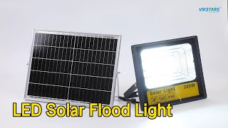 High Power LED Solar Flood Light 120 Degree Waterproof For Yard Lighting