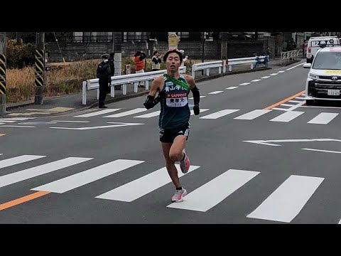 第101回箱根駅伝復路7区の様子