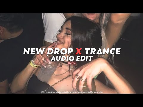 new drop x trance (tiktok remix) || mashup by @ianasher  [ edit audio ]