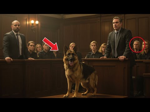 The dog entered the courtroom, but what he did left everyone in tears! A moment no one will forget!