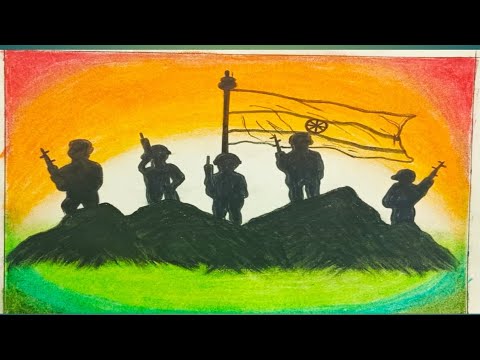 Independence Day Drawing/Independence Day Poster Drawing/15 August Drawing/Republic Day Drawing