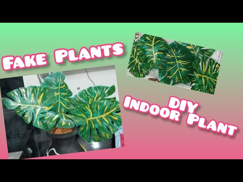 How to make Artificial Plant/Fake Plant /Home Decor ideas/Best out of Waste/Artificial Indoor Plant