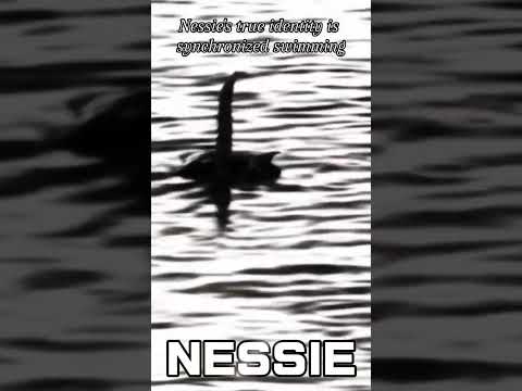 Nessie's true identity is synchronized swimming②AI technology　#nessie