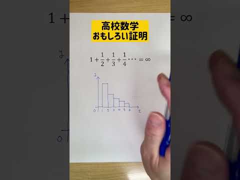 無限級数【数Ⅲ】おもしろい証明