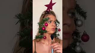 30 CHRISTMAS MAKEUP LOOKS IN 20 SECONDS?! *crazy ending* #shorts