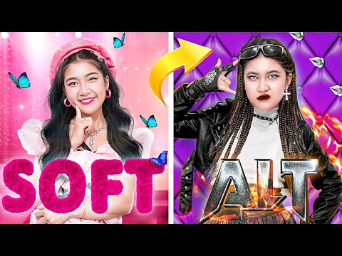 Soft Girl Became Alt Girl | I Don't Want To Be Bullyed At School Anymore!