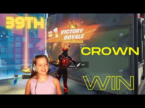 39th Fortnite Battle Royale Crown Win!