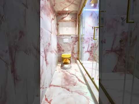 Bathroom toilet tiles ideas #shorts #shortvideo #toilet #bathroom #ytshort #design