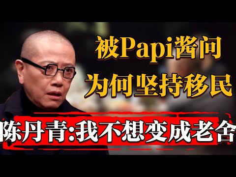 到底爲什麽要移民出國？陳丹青：我只是不想像老捨一樣死在文革#纪实 #时间 #經濟 #窦文涛 #历史 #圆桌派  #文化 #聊天 #川普 #中美关系 #推薦 #熱門