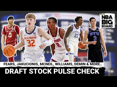 NBA Draft Pulse Check: Jeremiah Fears, Kasparas Jakucionis, Paul McNeil, Egor Demin and more..