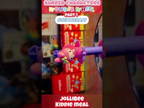 P1. Always be kind. Unboxing My Melody. Sanrio Characters Wonder Wheel from Jollibee  Kiddie Meal.