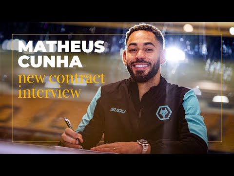 "I feel so good here." | Matheus Cunha on signing new deal