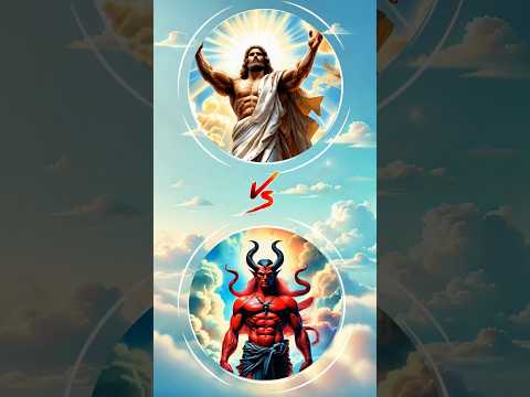 Jesus Vs Satan! Subcribe if you choose God #jesus #god #jesuschrist #jesusvssatan #jesusvsdevil