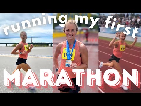 my running journey & a full marathon recap!