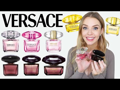 NEW VERSACE BRIGHT CRYSTAL PARFUM & CRYSTAL NOIR PARFUM REVIEW + YELLOW DIAMOND | Soki London