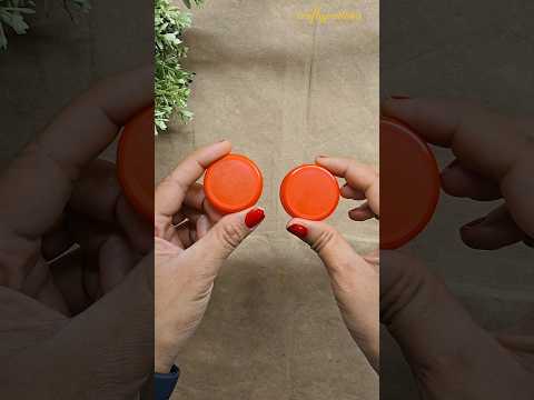 reuse bottle cap to make beautiful craft #creative #shorts #diy