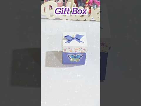 Diy Cute Gift Box #ytshorts #creative #diydiycrafts