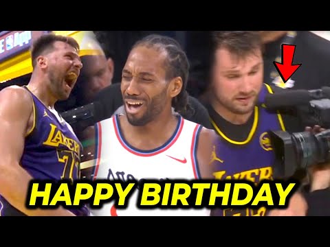 TRASHTALK ang inabot ni Kawhi kay Luka, NASAMPAL pa ng Camera si Doncic! | Lakas ni LeBron!