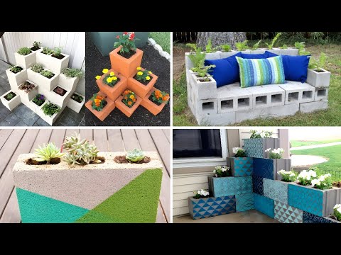 +100 BEST CINDER BLOCK GARDEN IDEAS - CINDER BLOCK DECORATING IDEAS FOR BACKYARD AND GARDEN 2025