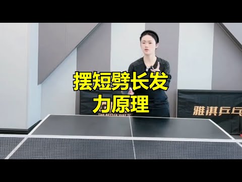 摆短劈长发力原理，稳定核心在肘不动手腕