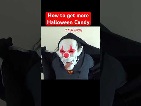 How to get more Halloween candy #halloween #candy #trickortreat