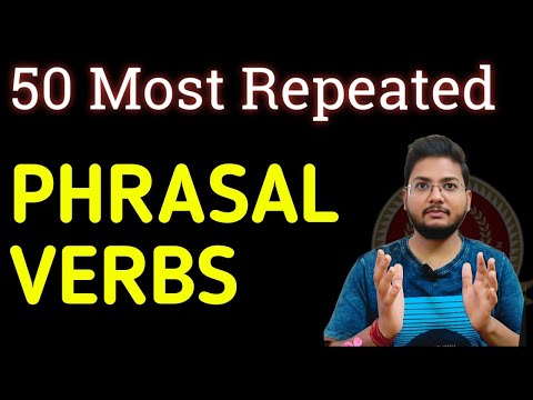 Phrasal Verbs || Vocabs for SSC || CGL, CPO, STENO Exam || Most Repeated phrasal verbs