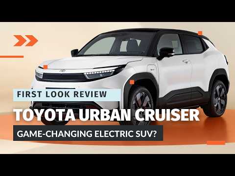 First Look Review: All-New Toyota Urban Cruiser 2025 | Compact Electric SUV with AWD Options