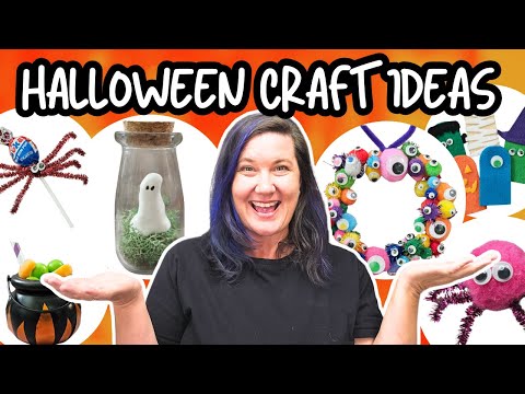 Get Spooky With These 5 Quick And Easy Halloween Craft Ideas!