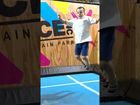 Trampoline Park Adventure 😎 Ultimate Indoor Playground Fun for Kids and Families #shorts