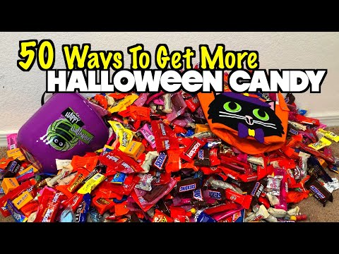 50 WAYS to get the MOST Halloween Candy Trick or Treating This Year - NEVER FAILS