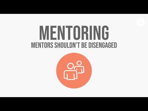 Mentors Shouldn't be Disengaged